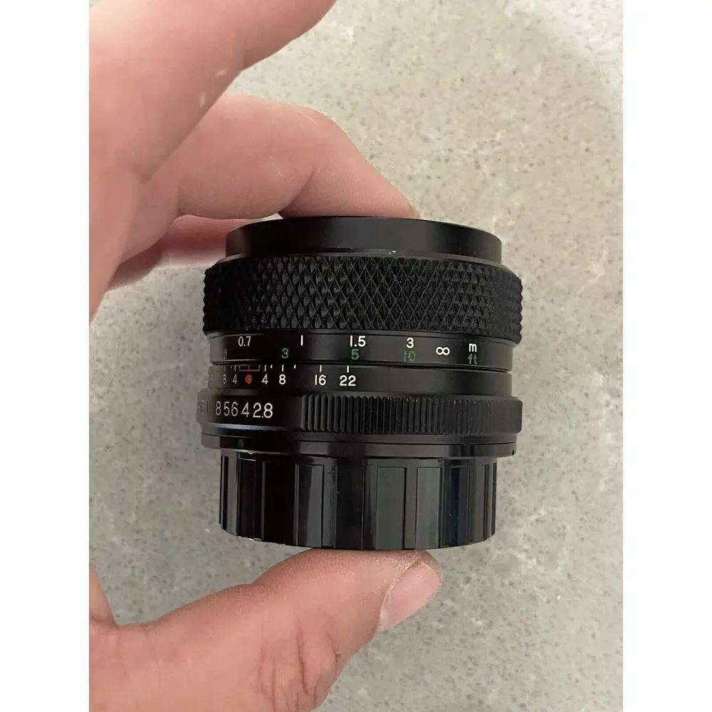 ZESNAR 1:2.8 28mm Camera Lens Pentax-A Mount